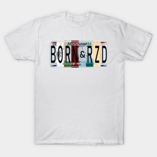 Missouri Born and Raised T-Shirt